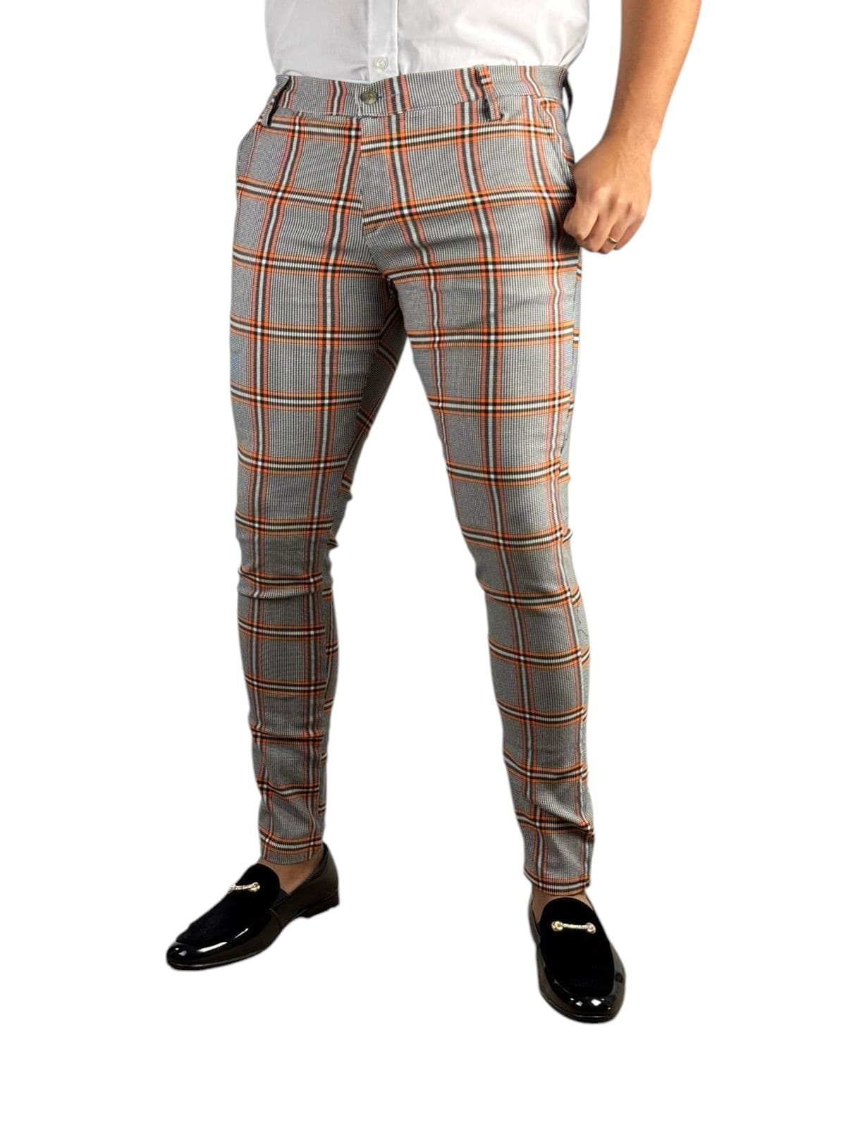 pantalon de cuadros one 