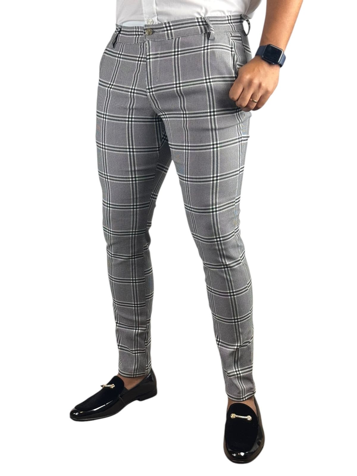 pantalon de cuadros one 