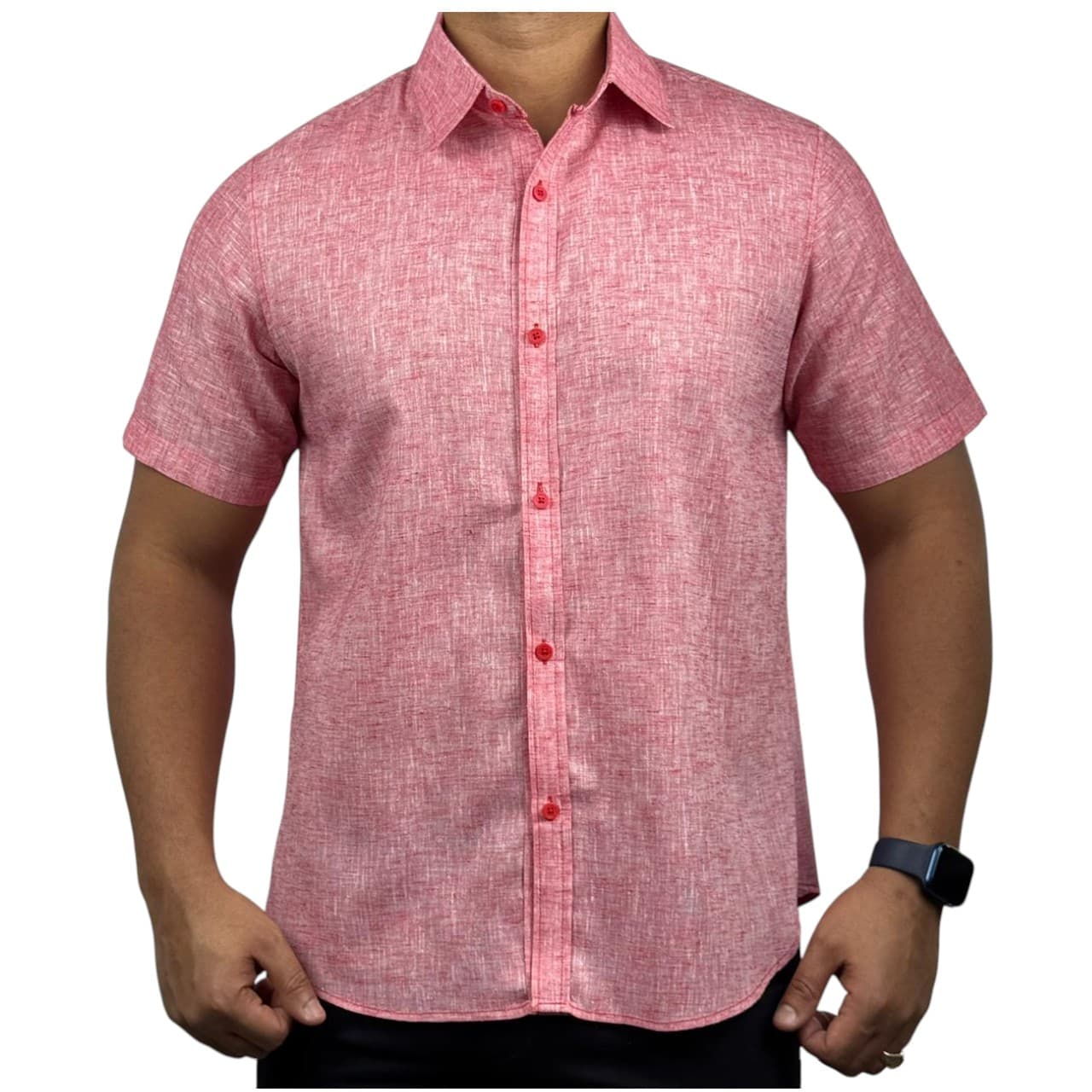 CAMISA CORTA DE LINO