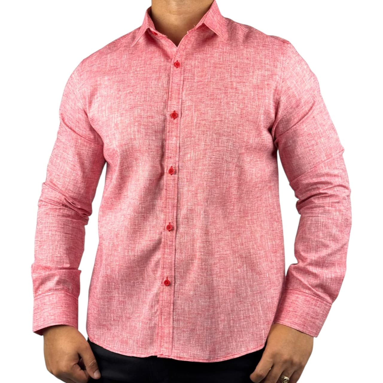CAMISA LARGA DE LINO